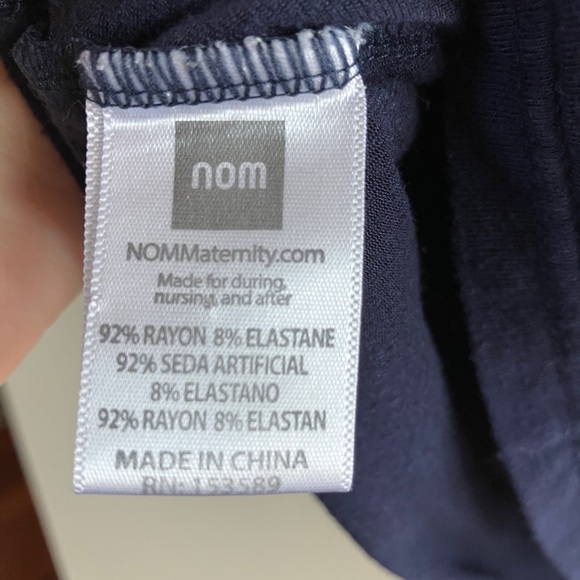 Nom maternity nursing top with snaps - Picture 3 of 4